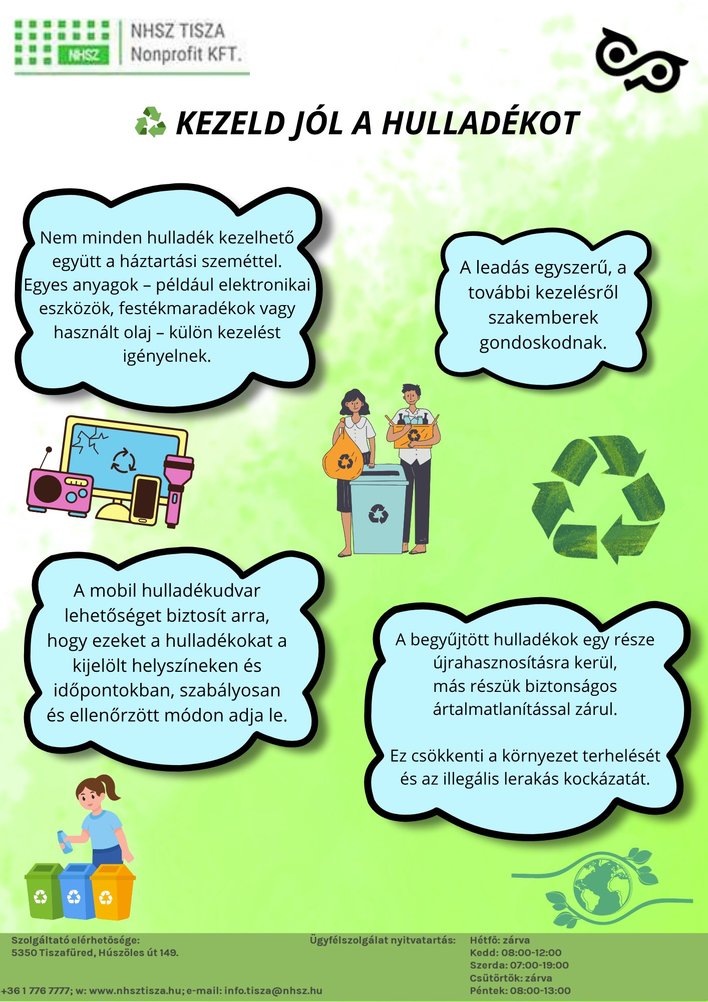 Kezeld jól a hulladékot!